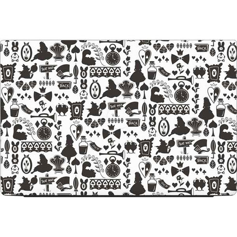 Disney Alice in Wonderland (animated) Silhouette Pattern Dell Vostro Skin