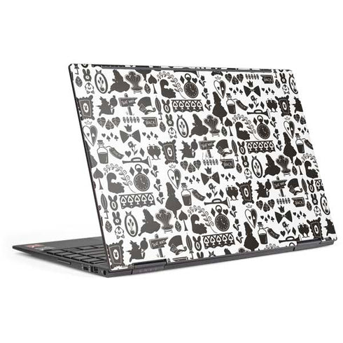 Disney Alice in Wonderland (animated) Silhouette Pattern HP Envy Skin