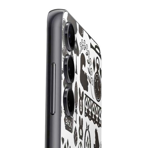 Disney Alice in Wonderland (animated) Silhouette Pattern Galaxy A14 5G Skin