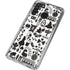 Disney Alice in Wonderland (animated) Silhouette Pattern Galaxy A21 Clear Case