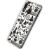 Disney Alice in Wonderland (animated) Silhouette Pattern Galaxy A30 Clear Case