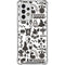 Disney Alice in Wonderland (animated) Silhouette Pattern Galaxy A33 5G Clear Case