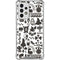 Disney Alice in Wonderland (animated) Silhouette Pattern Galaxy A53 5G Clear Case