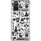 Disney Alice in Wonderland (animated) Silhouette Pattern Galaxy A71 5G Clear Case