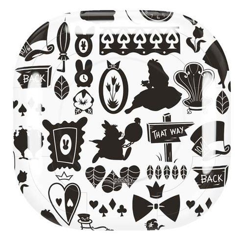 Disney Alice in Wonderland (animated) Silhouette Pattern Galaxy Buds Pro Skin