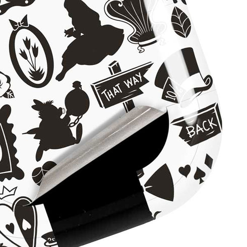 Disney Alice in Wonderland (animated) Silhouette Pattern Galaxy Buds Pro Skin