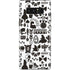 Disney Alice in Wonderland (animated) Silhouette Pattern Galaxy Note 8 Skin
