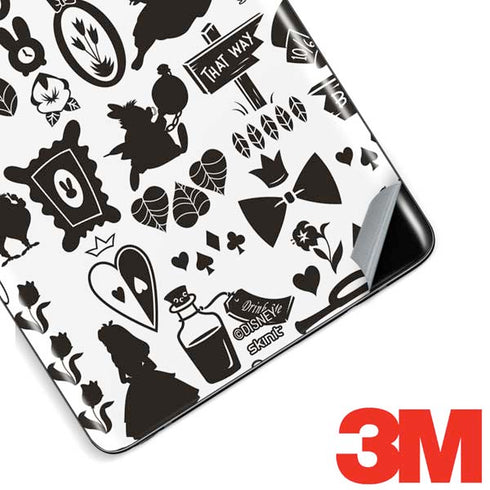 Disney Alice in Wonderland (animated) Silhouette Pattern Galaxy Note 8 Skin