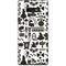 Disney Alice in Wonderland (animated) Silhouette Pattern Galaxy Note 9 Skin