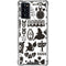 Disney Alice in Wonderland (animated) Silhouette Pattern Galaxy Note20 5G Clear Case