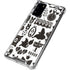 Disney Alice in Wonderland (animated) Silhouette Pattern Galaxy Note20 5G Clear Case