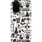 Disney Alice in Wonderland (animated) Silhouette Pattern Galaxy Note20 5G Pro Case