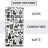 Disney Alice in Wonderland (animated) Silhouette Pattern Galaxy Note20 5G Skin