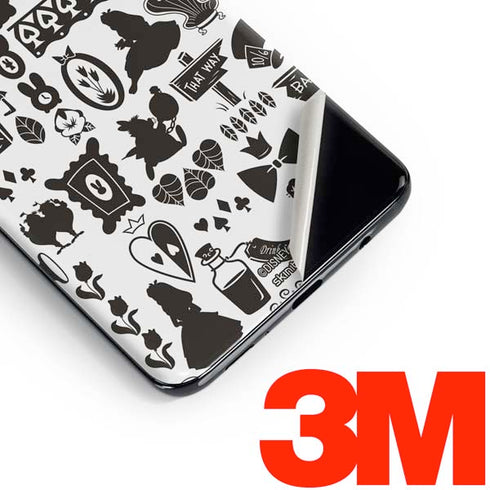 Disney Alice in Wonderland (animated) Silhouette Pattern Galaxy S10 Skin