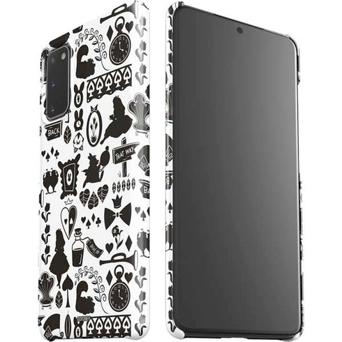 Disney Alice in Wonderland (animated) Silhouette Pattern Galaxy S20 Lite Case