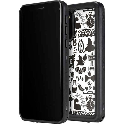 Disney Alice in Wonderland (animated) Silhouette Pattern Galaxy S20 Waterproof Case