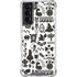 Disney Alice in Wonderland (animated) Silhouette Pattern Galaxy S21 5G Clear Case
