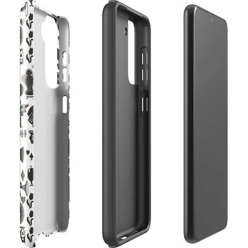 Disney Alice in Wonderland (animated) Silhouette Pattern Galaxy S21 Plus 5G Pro Case