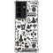 Disney Alice in Wonderland (animated) Silhouette Pattern Galaxy S21 Ultra 5G Clear Case