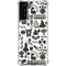 Disney Alice in Wonderland (animated) Silhouette Pattern Galaxy S22 Plus Clear Case