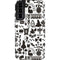 Disney Alice in Wonderland (animated) Silhouette Pattern Galaxy S22 Plus Pro Case