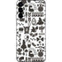 Disney Alice in Wonderland (animated) Silhouette Pattern Galaxy S22 Plus Skin