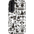 Disney Alice in Wonderland (animated) Silhouette Pattern Galaxy S22 Pro Case