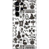 Disney Alice in Wonderland (animated) Silhouette Pattern Galaxy S22 Ultra Skin