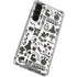 Disney Alice in Wonderland (animated) Silhouette Pattern Galaxy S23 Plus Clear Case