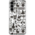 Disney Alice in Wonderland (animated) Silhouette Pattern Galaxy S24 Plus Clear Case