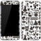 Disney Alice in Wonderland (animated) Silhouette Pattern Galaxy S7 Skin