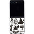 Disney Alice in Wonderland (animated) Silhouette Pattern Galaxy Z Flip5 5G Skin