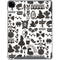Disney Alice in Wonderland (animated) Silhouette Pattern iPad Pro 12.9in (2020) Clear Case