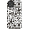 Disney Alice in Wonderland (animated) Silhouette Pattern iPhone 11 Impact Case