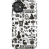 Disney Alice in Wonderland (animated) Silhouette Pattern iPhone 11 Impact Case