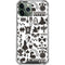 Disney Alice in Wonderland (animated) Silhouette Pattern iPhone 11 Pro Max Clear Case