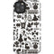 Disney Alice in Wonderland (animated) Silhouette Pattern iPhone 11 Pro Max Impact Case