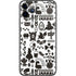 Disney Alice in Wonderland (animated) Silhouette Pattern iPhone 11 Pro Skin