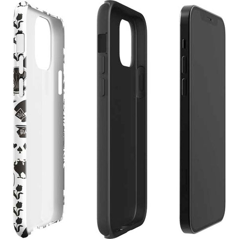 Disney Alice in Wonderland (animated) Silhouette Pattern iPhone 12 Impact Case