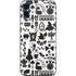 Disney Alice in Wonderland (animated) Silhouette Pattern iPhone 12 Mini Skin