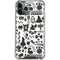 Disney Alice in Wonderland (animated) Silhouette Pattern iPhone 12 Pro Clear Case
