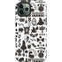 Disney Alice in Wonderland (animated) Silhouette Pattern iPhone 12 Pro Impact Case