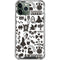 Disney Alice in Wonderland (animated) Silhouette Pattern iPhone 12 Pro Max Clear Case