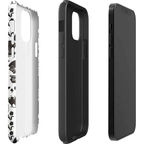Disney Alice in Wonderland (animated) Silhouette Pattern iPhone 12 Pro Max Impact Case