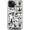 Disney Alice in Wonderland (animated) Silhouette Pattern iPhone 13 Mini Clear Case