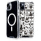 Disney Alice in Wonderland (animated) Silhouette Pattern iPhone 15 MagSafe Case