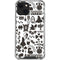 Disney Alice in Wonderland (animated) Silhouette Pattern iPhone 14 Plus Clear Case