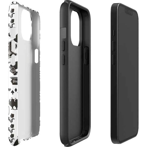 Disney Alice in Wonderland (animated) Silhouette Pattern iPhone 14 Impact Case