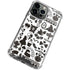 Disney Alice in Wonderland (animated) Silhouette Pattern iPhone 14 Pro Clear Case