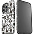 Disney Alice in Wonderland (animated) Silhouette Pattern iPhone 14 Pro Impact Case